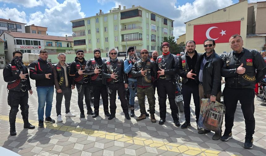 Motosiklet Tutkunları Buluştu