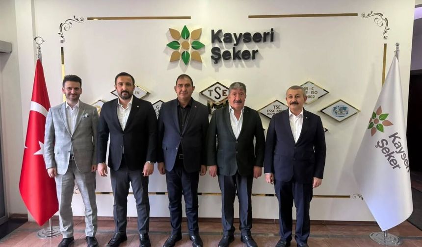 Yozgatlı başkanlar Kayseri'de