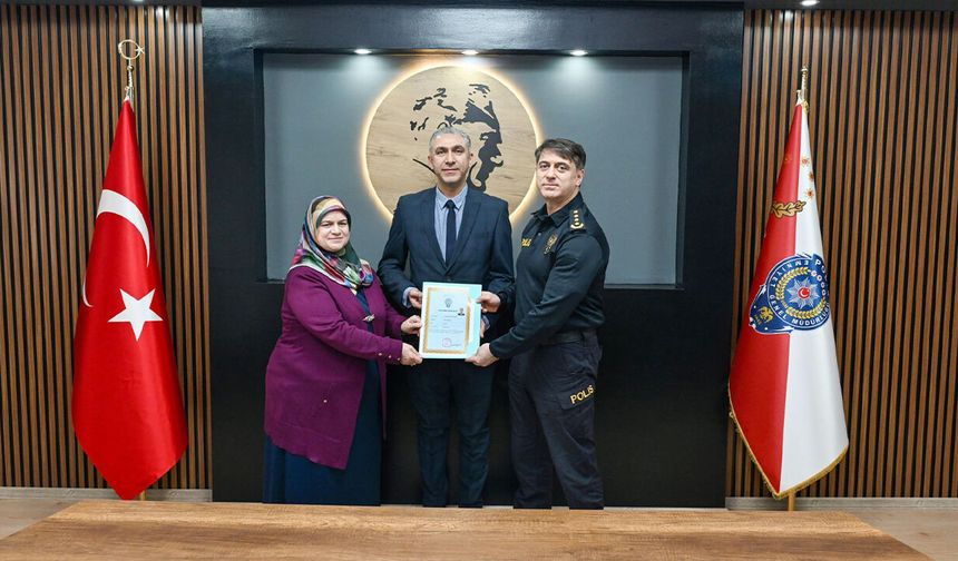 Ödüller şehit eşinden!