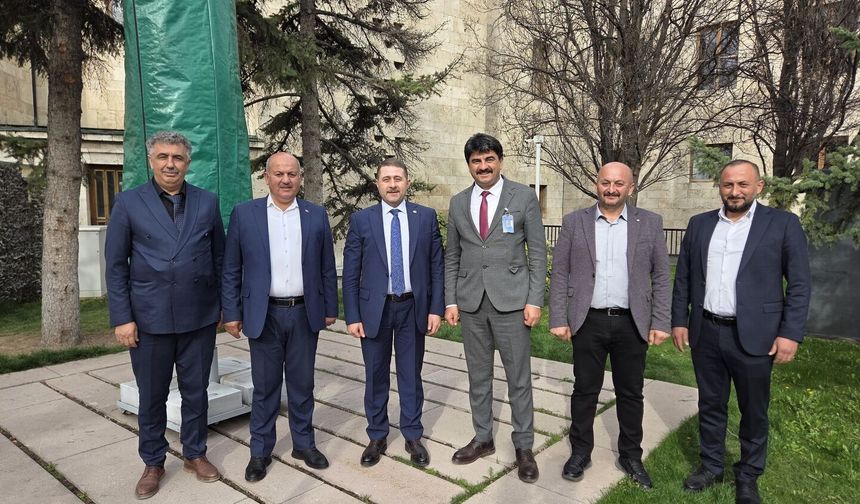 MHP Yozgat Milletvekili İbrahim Ethem Sedef’e TBMM’de Yoğun Ziyaret: Yozgat Üzerine İstişare