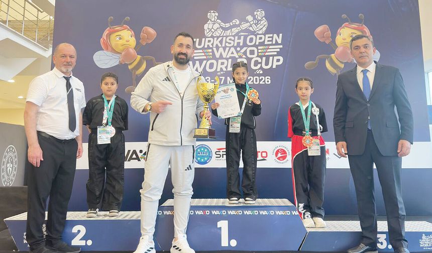 Dünyaya altın damga