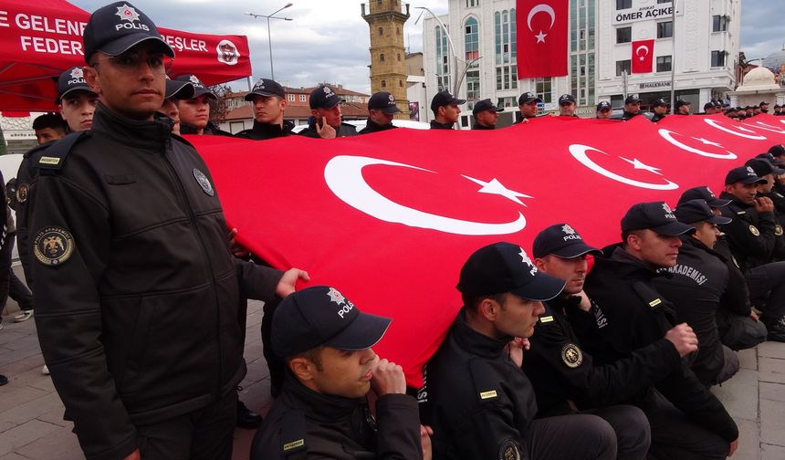 Yozgat’ta 19 Mayıs Coşkusu Bayrak Yürüyüşüyle Taçlandı