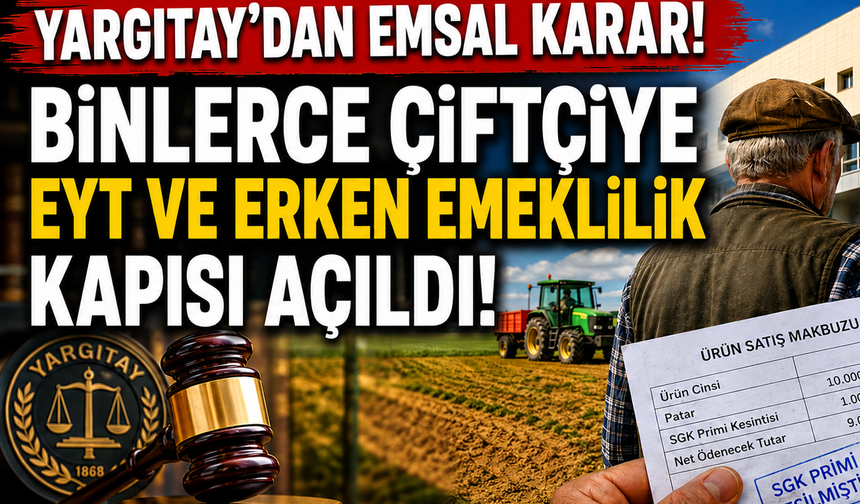 Yargıtay Kararıyla EYT Kapısı Açıldı!