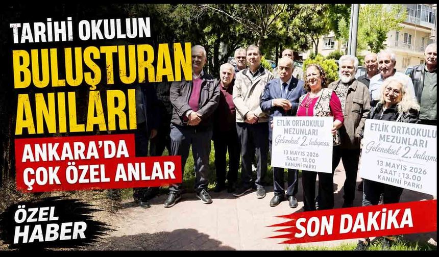 Ankara Etlik Ortaokulu Mezunlarının 2. Buluşması Piknik Havasında Gerçekleşti
