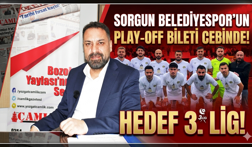 Sorgun’un hedefi 3. Lig