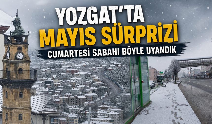 Mayıs'ta kar!