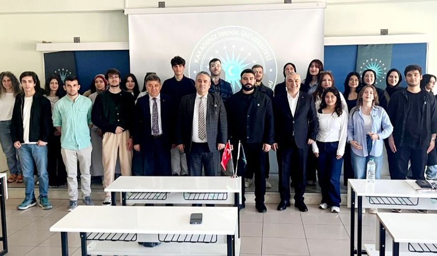 KGK Projeler Kurulu Başkanı Ahmet Külekçi KTÜ’de Konuştu
