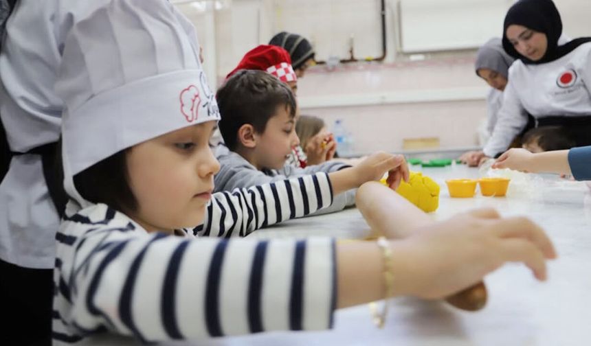 Miniklerden kurabiye