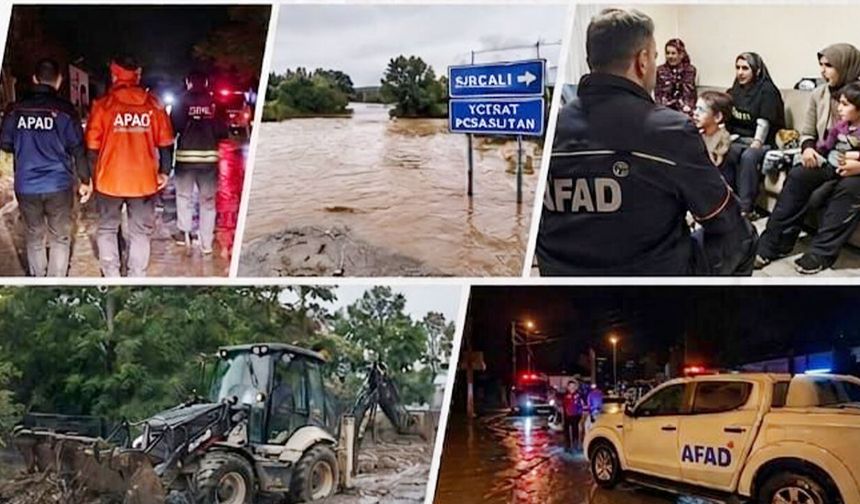 Yozgat’ta sel!