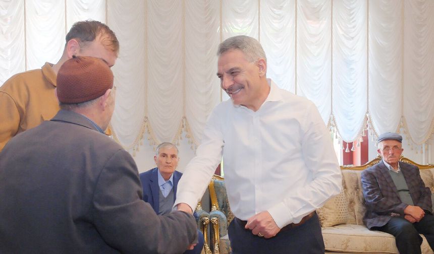 Valilik konutunun önemli misafirleri!