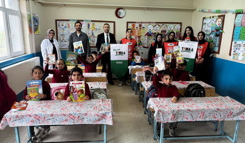 TEMA’dan Yozgat’ta Çocuklara Doğa ve Kitap Dolu Etkinlik