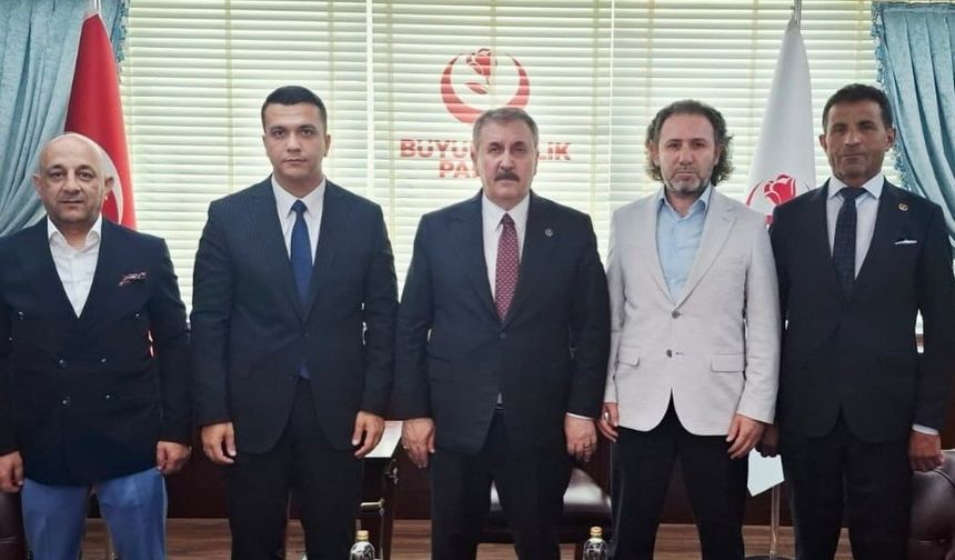 Yozgat teşkilatı Destici ile görüştü