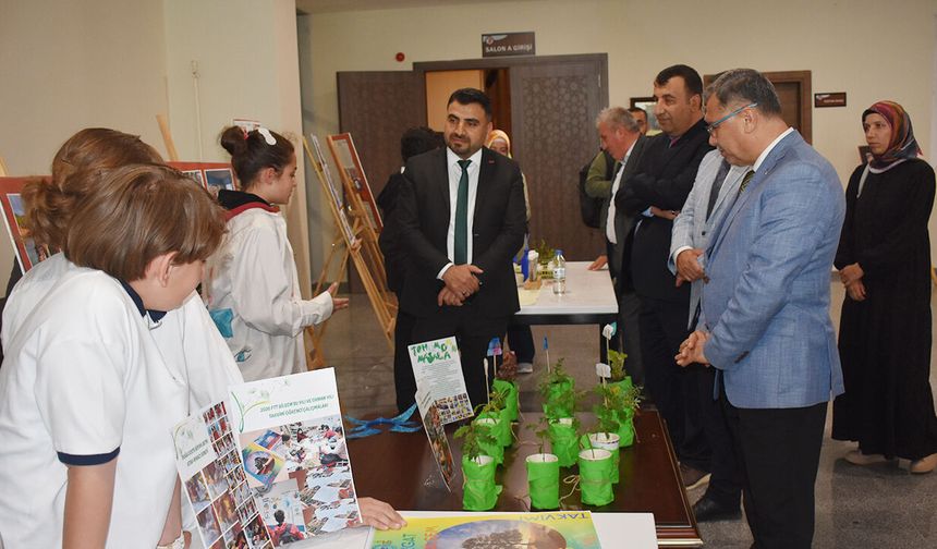 Eğitim projeleri sergiyle taçlandı
