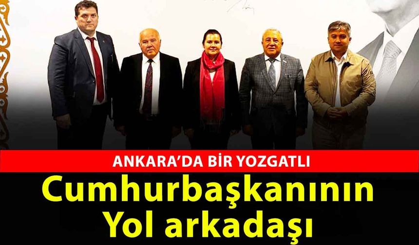 AK Parti Genel Merkezi’ndeki Yozgatlı Gurur! Neslihan Cenk Hamdemir’e anlamlı ziyaret