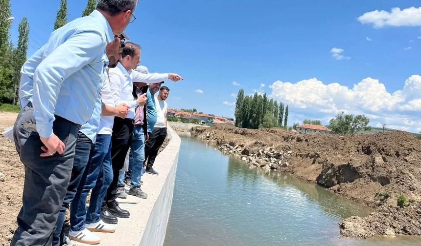 Çandır’da Taşkınlara Karşı Dev Yatırım: Dere Islah Çalışmaları Yakından Takip Ediliyor