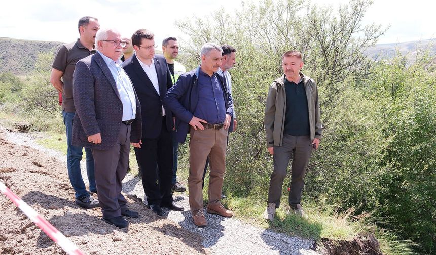 Hasar tespit çalışmaları sürüyor..