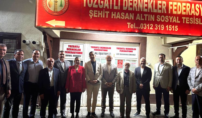 Anahtar Parti Genel Başkan Yardımcısı Orhan Kayhan’dan Yozgatlı Dernekler Federasyonu’na Ziyaret