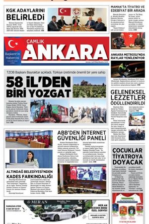 Çamlık Ankara Gazetesi 8-11-2024