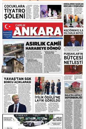 Çamlık Ankara Gazetesi 15-11-2024