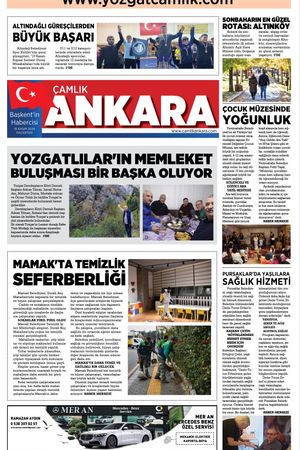 Çamlık Ankara Gazetesi 18-11-2024