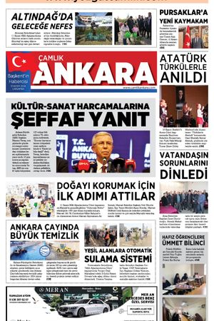 Çamlık Ankara Gazetesi 13-11-2024