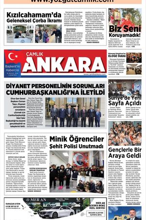 Çamlık Ankara Gazetesi 14-12-2024