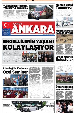 Çamlık Ankara Gazetesi 5-12-2024