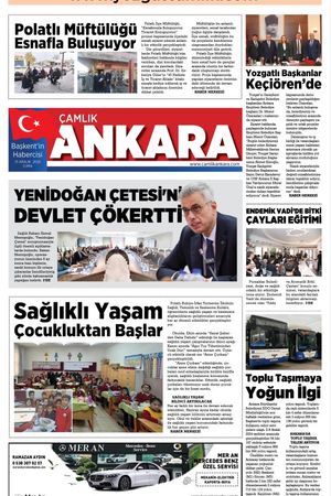 Çamlık Ankara Gazetesi 13-12-2024