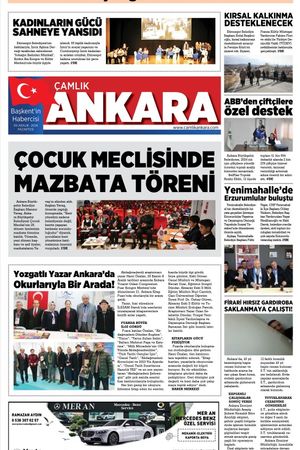 Çamlık Ankara Gazetesi 9-12-2024