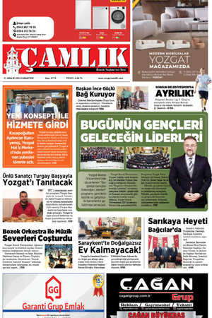 Yozgat Çamlık Gazetesi 21-12-2024