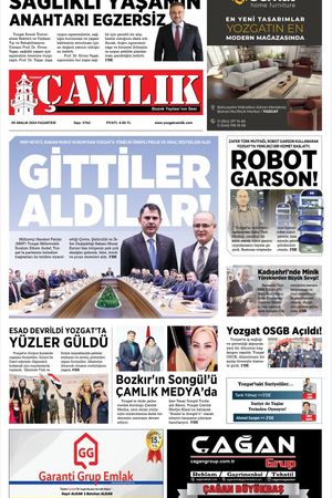 Yozgat Çamlık Gazetesi 9-12-2024