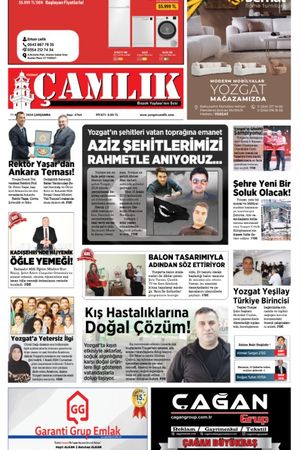 Yozgat Çamlık Gazetesi 11-12-2024