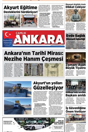 Çamlık Ankara Gazetesi 19-12-2024