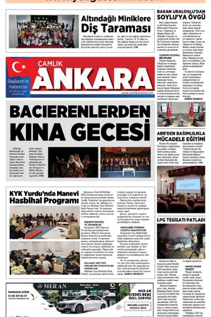 Çamlık Ankara Gazetesi 7-12-2024