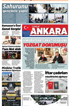 Çamlık Ankara Gazetesi 03-03-2025
