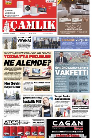 Yozgat Çamlık Gazetesi 10-03-2025