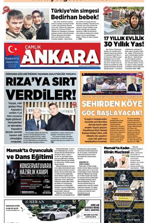 Çamlık Ankara Gazetesi 10-03-2025