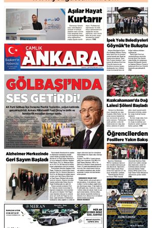 Çamlık Ankara Gazetesi 01-05-2025