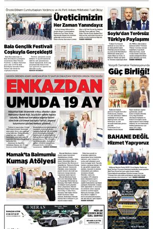 Çamlık Ankara Gazetesi 14-05-2025
