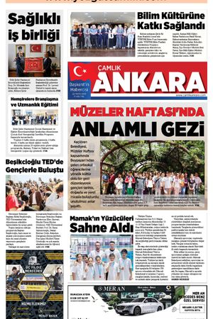 Çamlık Ankara Gazetesi 22-05-2025