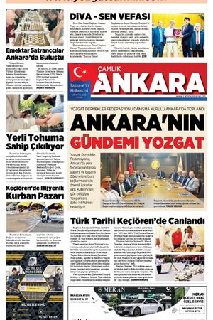 Çamlık Ankara Gazetesi 23-05-2025