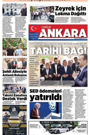 Çamlık Ankara Gazetesi 17-06-2025