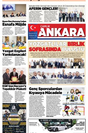 Çamlık Ankara Gazetesi 02-06-2025
