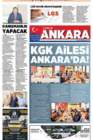 Çamlık Ankara Gazetesi 15-07-2025