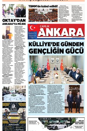 Çamlık Ankara Gazetesi 11-07-2025