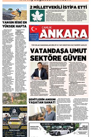 Çamlık Ankara Gazetesi 21-07-2025