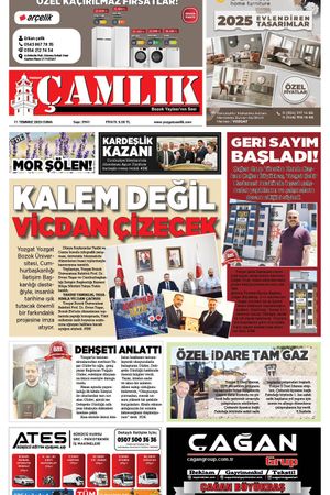 Yozgat Çamlık Gazetesi 11-07-2025