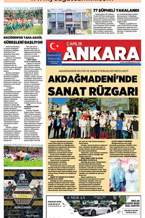 Çamlık Ankara Gazetesi 30-07-2025