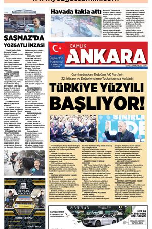 Çamlık Ankara Gazetesi 14-07-2025