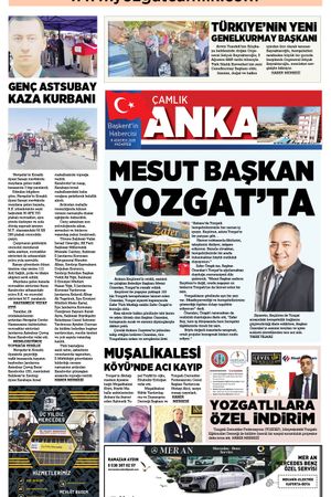 Çamlık Ankara Gazetesi 11-08-2025